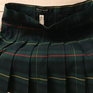 American Apparel Schoolgirl Skirt